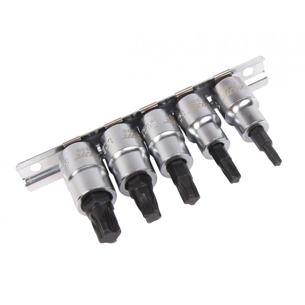 Набор головок для винтов MTS MORTORQ с насадкой 4-лучевых JTC JTC-7209