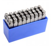 Клейма буквенные латиница 8мм (HRC 60+-2° DIN 1451) JTC