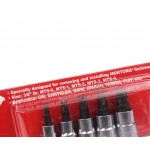 Набор головок для винтов MTS MORTORQ с насадкой 4-лучевых JTC JTC-7209