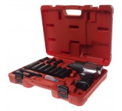 Набор инструментов для шиномонтажа (пневмогайковерт JTC-3202 1/2 624Нм) 15 предметов в кейсе JTC