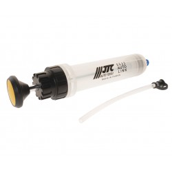 Шприц плунжерный для тормозной жидкости, антифриза 200мл 47x210мм (полипропилен) JTC