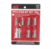 Набор бит 1/2 TORX Т25-55 7 предметов JTC