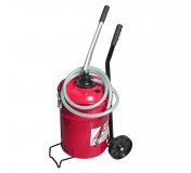 Нагнетатель масла (маслораздатчик) ручной с емкостью 20л JTC