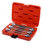 Набор головок торцевых и насадок 1/2 6-ти гранных M6-M14 удлиненные 6 предметов в кейсе JTC JTC-7260