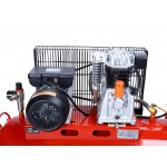 Компрессор пневматический 220В 3.0кВт 8атм. 300л/мин. ресивер-100л поршн. ремен. одноступенчатый GTE GTE-MR100A300B