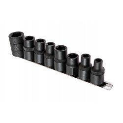 Набор головок специальных 1/2 5-ти гранных и RIBE 8 предметов JTC