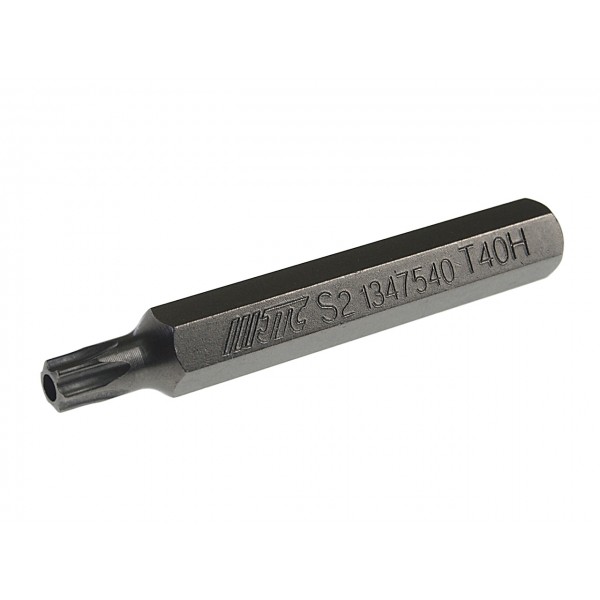 Бита TORX Т40Hх75мм 10мм удлиненная S2 JTC JTC-1347540
