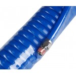 Шланг компрессора 10х14мм 10м спиральный с резьбовыми наконечниками 3/8 JTC JTC-7003