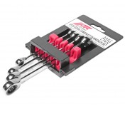 Набор ключей комбинированных 8-14мм трещоточных 4 предмета JTC