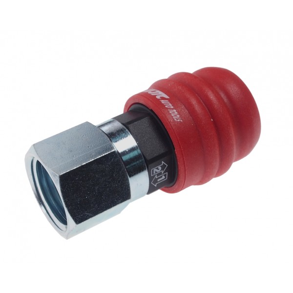 Переходник для компрессора F1/2 быстросъемный внутренняя резьба композитный двухрежимный JTC JTC-C40SFA