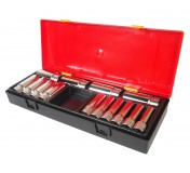 Набор головок торцевых 1/2 6-ти гранных 10-32мм глубоких 14 предметов в кейсе JTC