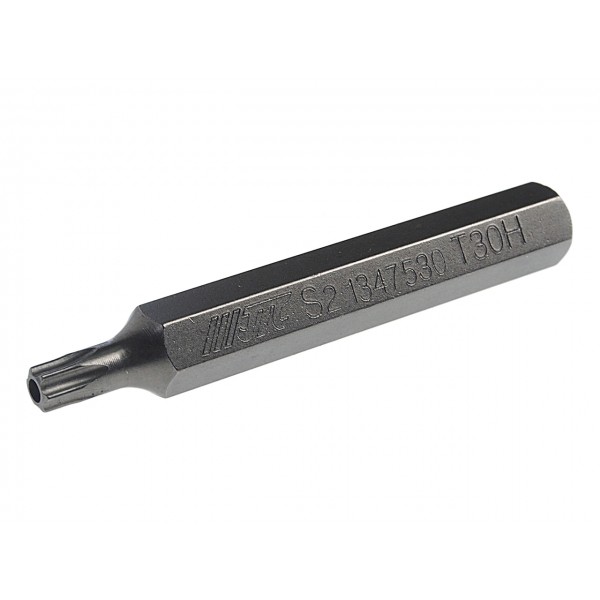 Бита TORX Т30Hх75мм 10мм удлиненная S2 JTC JTC-1347530