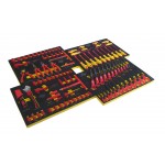 Набор инструментов 100 предметов изолированных (4 мягких ложемента) JTC JTC-I4100S