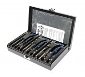 Набор инструментов и вставок для восстановления резьбы М6х1.0-М8х1.25-М10х1.25мм 87 предметов JTC