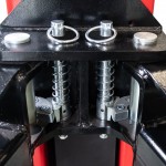 Подъемник электрогидравлический 4т 110-1900мм 2-х стоечный 380В ниж.синхрон. (руч. спуск) GTE GTE-H100