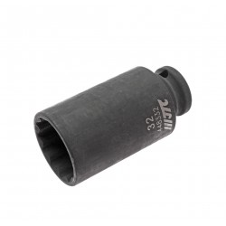 Головка торцевая 1/2 32мм 12-ти гранная ударная тонкостенная L=82мм JTC