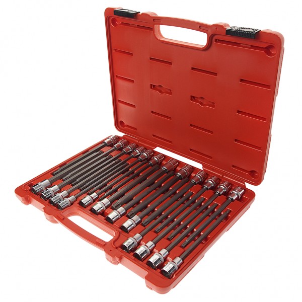 Набор головок с насадкой 24 предмета в кейсе JTC JTC-7024