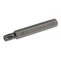 Бита TORX Т45Hх75мм 10мм удлиненная S2 JTC