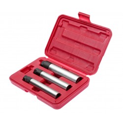 Набор головок свечных 3/8 14,16,21мм 12-ти гранных с фиксированным усилием 3 предмета в кейсе JTC