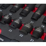 Набор инструментов 40 предметов слесарно-монтажный в ложементе JTC JTC-UI5040