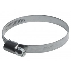 Хомут ленточный 050-070мм (9мм) червячный нержавеющая сталь JTC