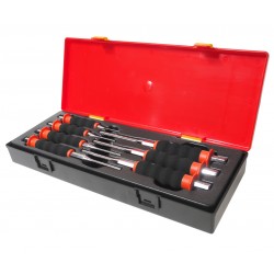 Набор выколоток с рукояткой 7 предметов JTC