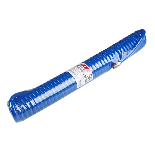 Шланг компрессора 10х14мм 10м спиральный с резьбовыми наконечниками 3/8 JTC JTC-7003