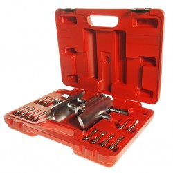 Набор приспособлений универсальный для ступичных гаек в кейсе JTC