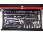 Набор инструментов 66 предметов в переносном инструментальном ящике (3 лотка) JTC JTC-B066
