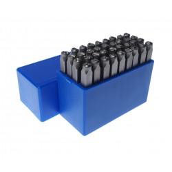 Клейма буквенные кириллица 4мм (HRC 60+-2град. DIN 1451) JTC