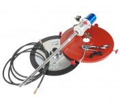 Нагнетатель смазки (солидолонагнетатель) пневматический 200л, 30г/ход, шланг 6м JTC