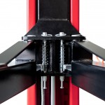 Подъемник электрогидравлический 4т 110-1900мм 2-х стоечный 220В верх.синхрон. (ручн. спуск) GTE GTE-B201