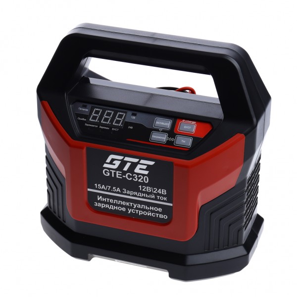 Устройство зарядное 12-24V 20A 200Ач GTE GTE-C320
