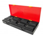 Набор головок торцевых 1/2 (6-ти гранных 30-36мм/12-гранных 30-36мм) глубоких 8 предметов JTC