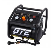 Компрессор пневматический 220В 0.55кВт 8атм. 60л/мин. ресивер-8л поршневой безмасляный GTE