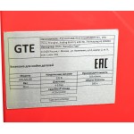 Установка для мойки деталей с подогревом, закрытая 160л GTE GTE-M1160