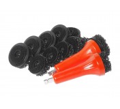 Набор насадок для очистки шпилек ступицы 14 предметов JTC