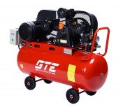 Компрессор пневматический 380В 3.0кВт 8атм. 400л/мин. ресивер-100л поршневой ременной GTE