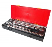 Набор инструментов 8 предметов слесарно-монтажный (ключ трещот. 1/2 36 зуб.,ворот.,удлинит.) JTC