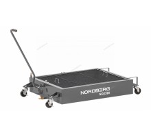 Емкость для сбора масла на колесах, 95 л, серая NORDBERG NO2395(G)