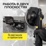Виброприсоска для укладки плитки аккумуляторная TECHNICOM , 12В, 1500 мАч, 6 скоростей, чаша 130мм, 100-12000 об/мин, нагрузка 100 кг TC-P007