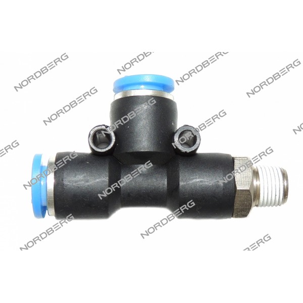 Переходник C.01.04.FPD 8-01 D8 1/8" для взрывной подкачки T-обр. для 4639 NORDBERG C.01.04.FPD 8-01 (5004207)