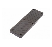 6009162 (C10-1000001) RUBBER PAD PLATE Упор резиновый, прямоугольный (для V-521,524,624)