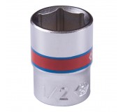 Головка торцевая стандартная шестигранная 1/4, 1/2, дюймовая KING TONY 233516S