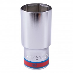 Головка торцевая глубокая шестигранная 1/2, 1-1/8, дюймовая KING TONY 423536S