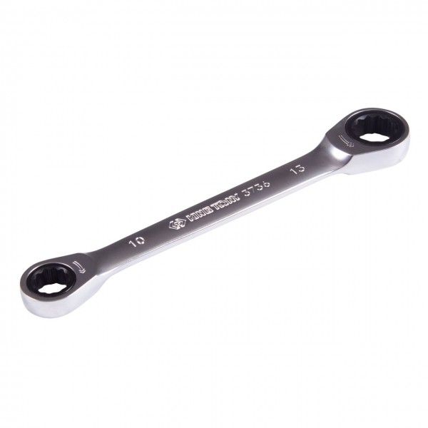 Ключ трещоточный накидной 10х13 мм, прямой KING TONY 37361013M