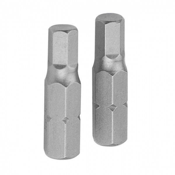 Набор вставок (бит) торцевых 1/4, Hex, 3 мм, 25 мм, 2 предмета TOLSEN TT20233