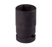 Головка торцевая ударная шестигранная 1/4, 9 мм KING TONY 253509M