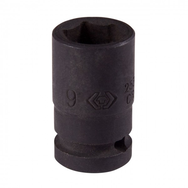 Головка торцевая ударная шестигранная 1/4, 9 мм KING TONY 253509M