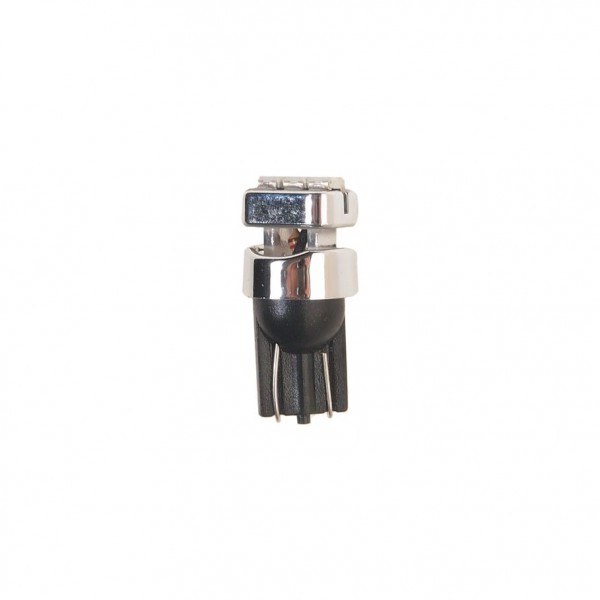 Автолампа T10W (W2,1x9,5d) 3 SMD 2835WHITE 6000K 54лм 12V MEGAPOWER /10 /100 OLD M-10111W